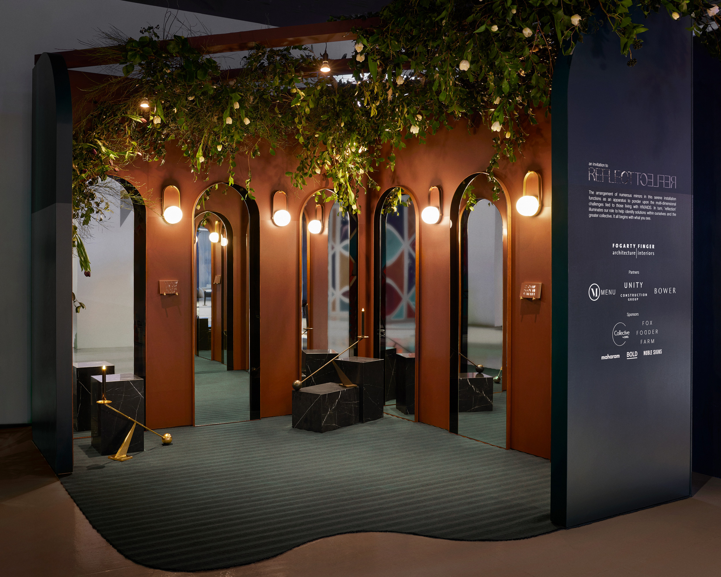 [Office Insight] DIFFA by Design Installation “Invitation to Reflect” by Fogarty Finger