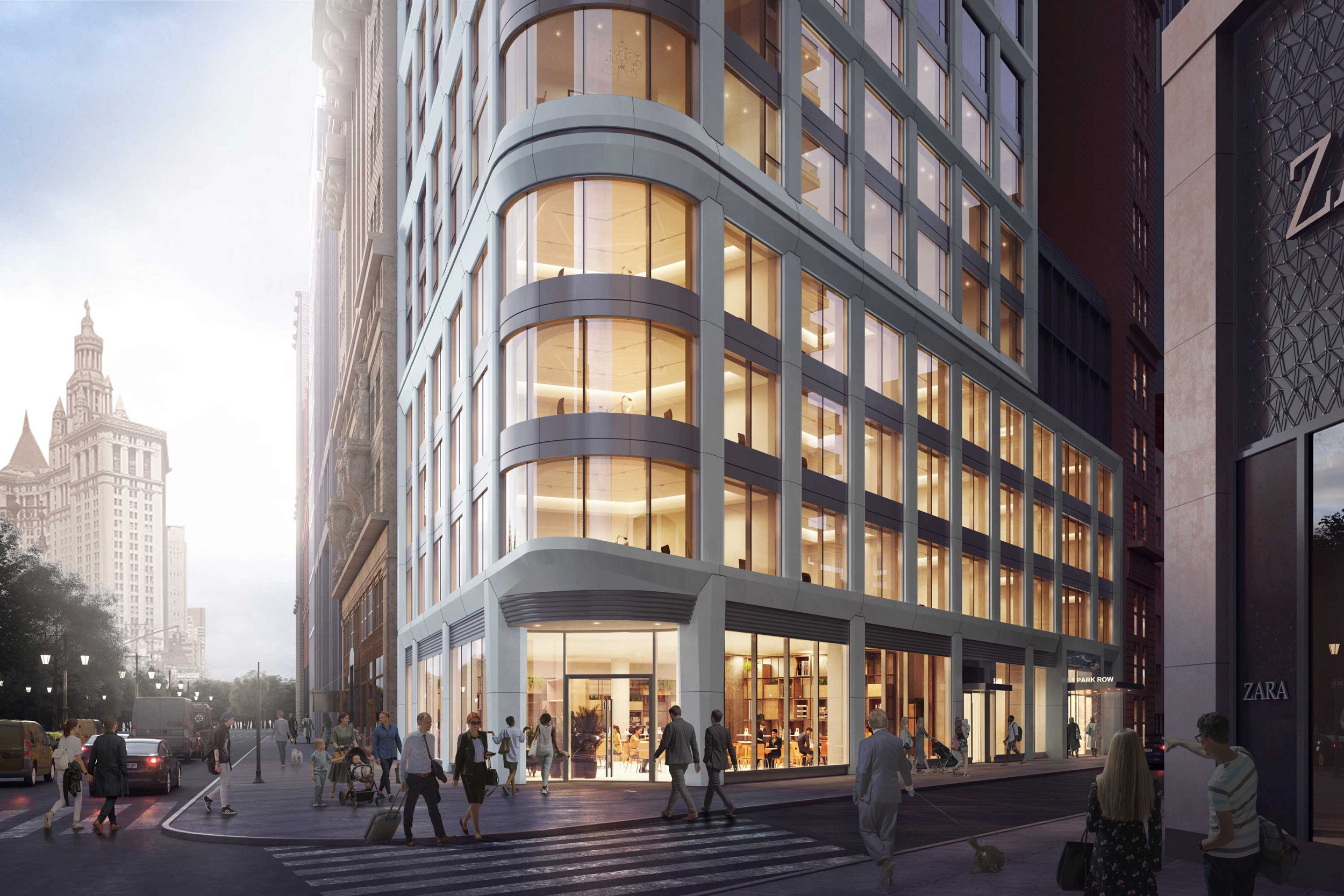 [YIMBY] 1 Park Row’s Façade Nears Completion in Financial District, Manhattan